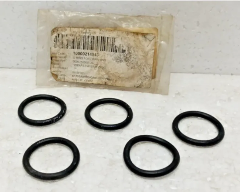 Hobart 0006750000120 O Ring For Drain Unit  Hobart 0006750000120 Lot Of 5 Pcs