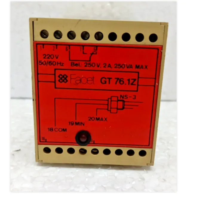 Facet GT 76.1Z Level Relay Controller 220V 50/60Hz Industrial