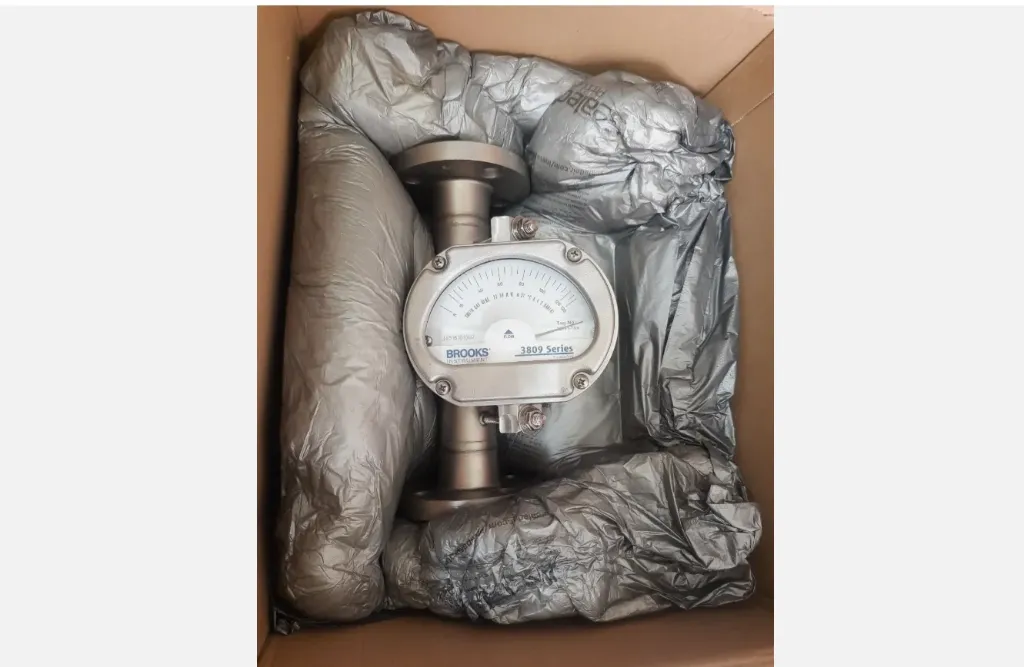 Brooks 3809 Series Metal Tube Variable Area Flow Meters 3809GBA10BFBC2A00000