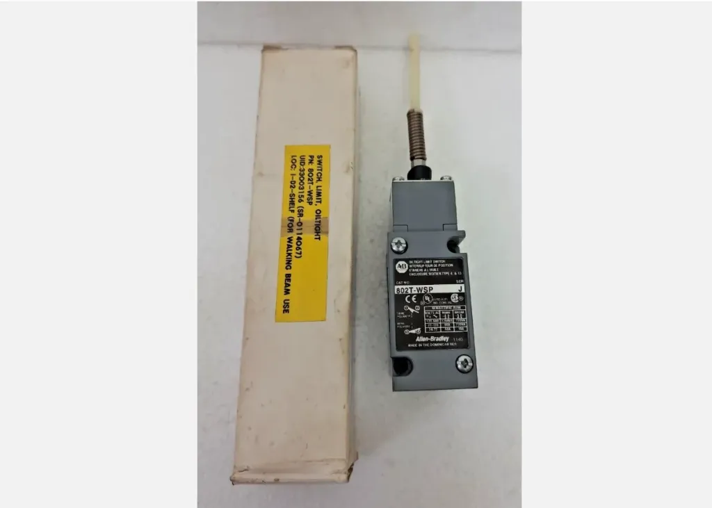 Allen Bradley Oil Tight 802T-WSP  Series  J Limit Switch,  120-600V -AC