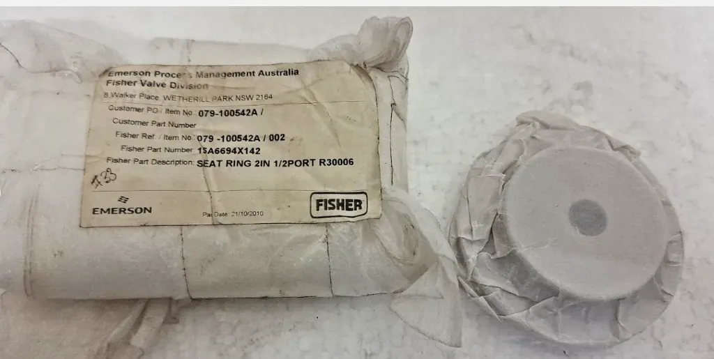 Fisher 15A6694X142 Seat Ring 2 IN 1/2 Port R30006 Free Shipping