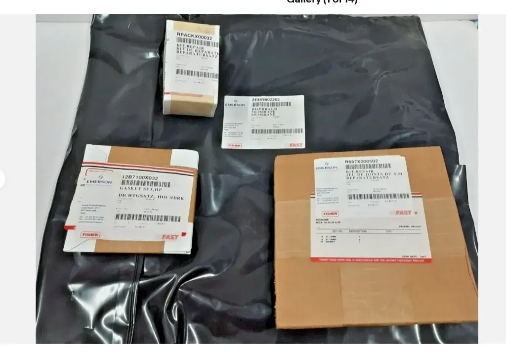 Fisher Valve  Kit 2E859802202, R667X000502, 12B7100X032, RPACKX00032