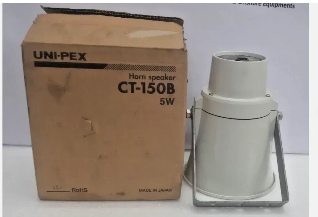 New Uni-Pex Reflex Horn Speaker  CT-150B  5 W Expedite Shipping