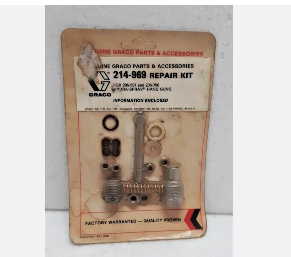 Graco 214-969  Repair Kit For 205-591 and 205-796 Hydra-Spray  Hand  Guns