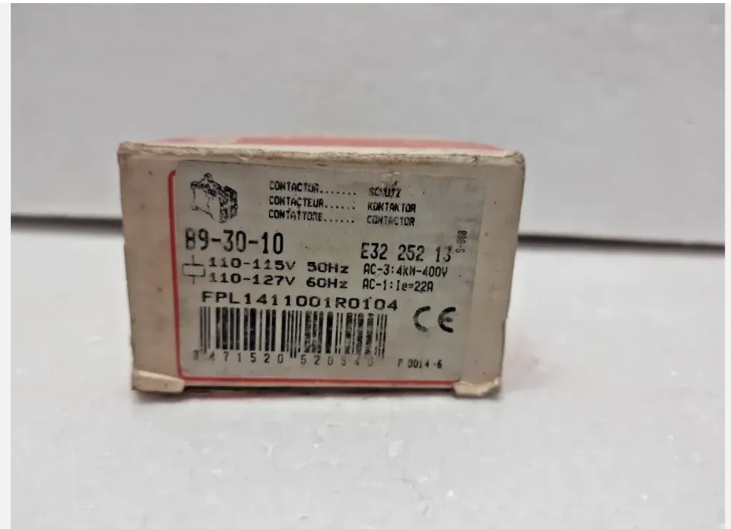 ABB  B9-30-10  110-115 V 50 Hz 110-127V 60Hz  FPL1411001R0104 Contactor