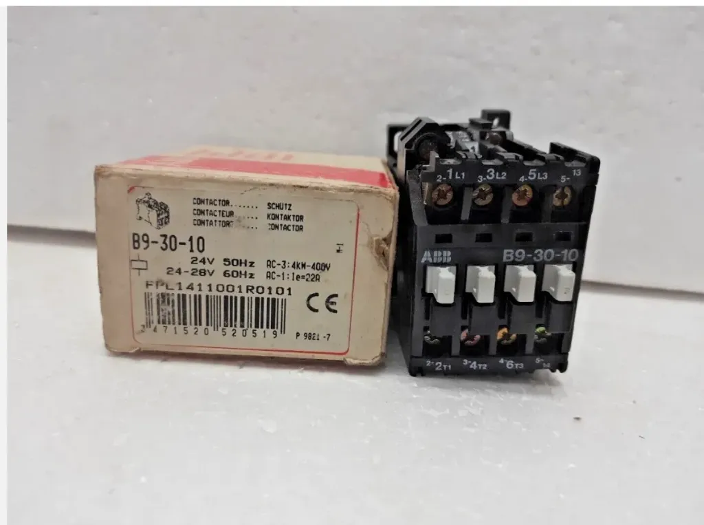 ABB  B9-30-10 24 V 50 Hz Contactor 24-28 V FPL1411001R0101 New Expedite Shipping