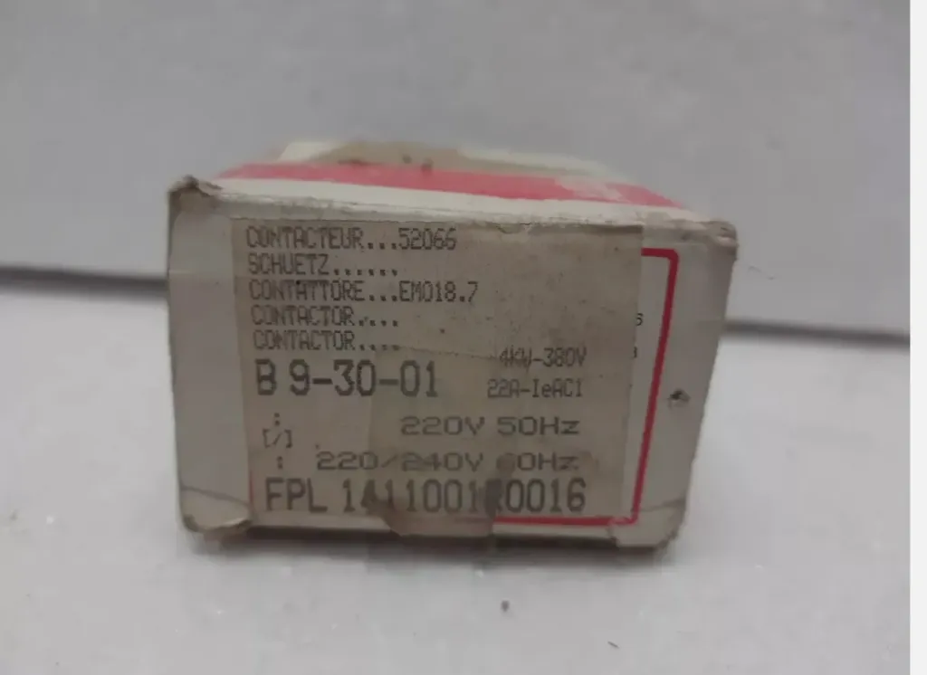 ABB  B9-30-01 220 V FPL1411001R0016 Contactor 220/240V New Expedite Shipping