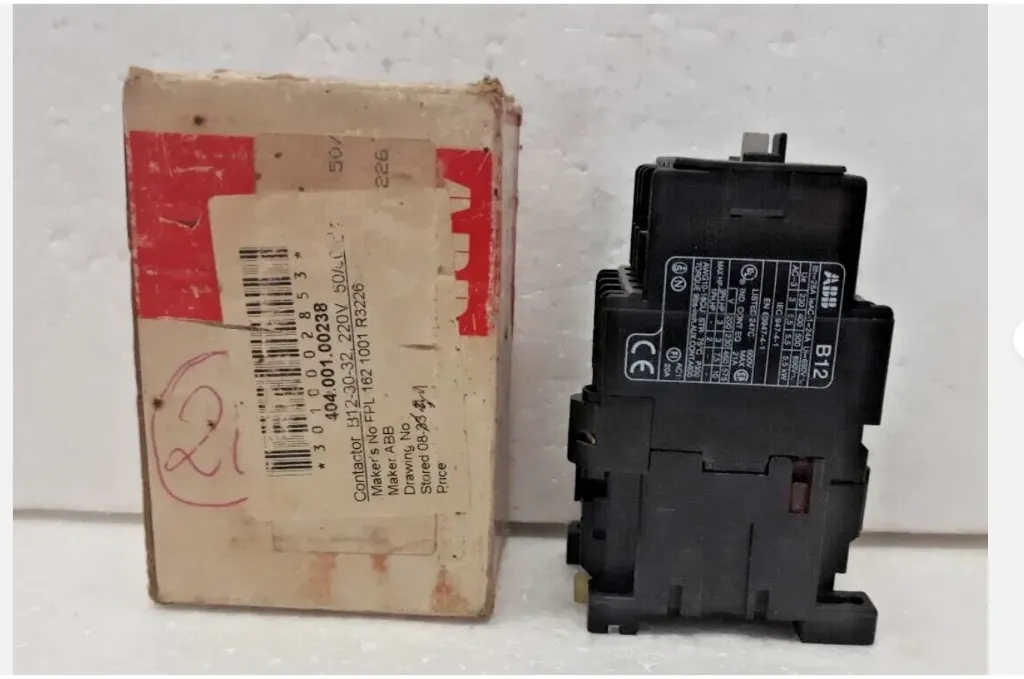 ABB  B12-30-32 Contactor  220 V 50 Hz  FPL1621001R0326  New Expedite Shipping