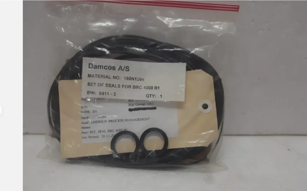 Damcos 160N1264  Set Of Seals For BRC 4000 B1 As Shown in images