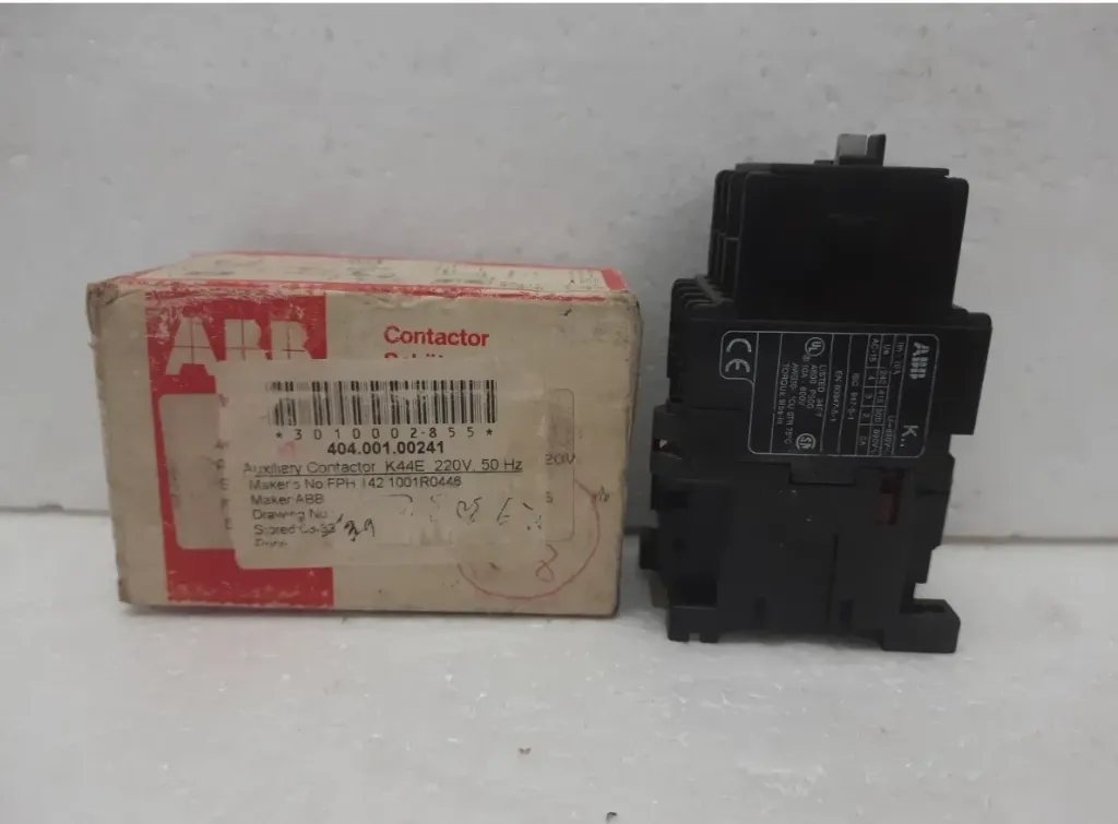 ABB  K44E 220 V FPH1421001R0446 Contactor    New Expedite Shipping