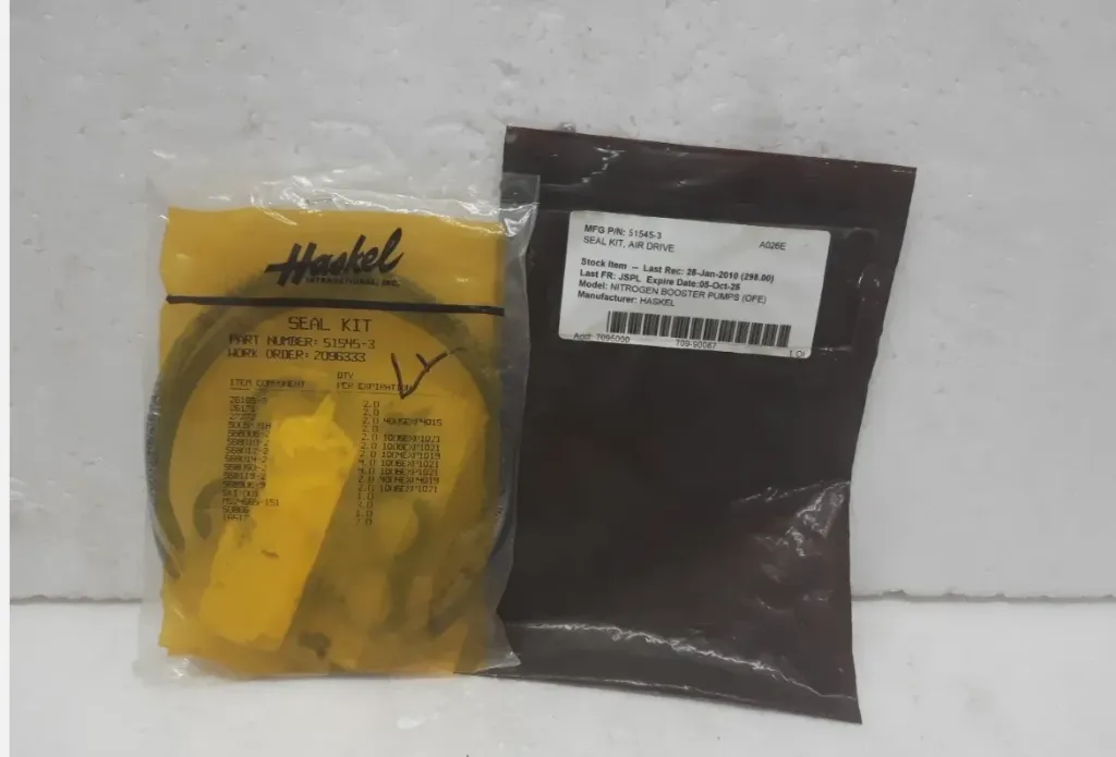 Haskel 51545-3 Seal Kit Air Drive New Free Expedite Shipping Worldwide