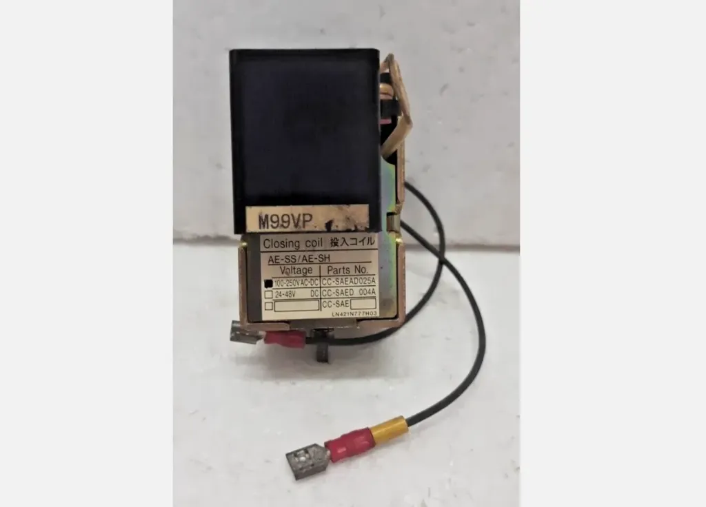 AE-SS/AE-SH Closing Coil Part No- CC-SAEAD025A CC-SAED  004A