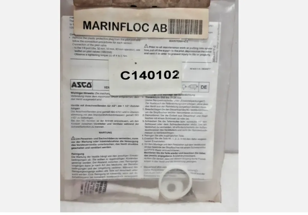 Asco 16094 Mini Valve 3/4 " # New Free Expedite Shipping Worldwide