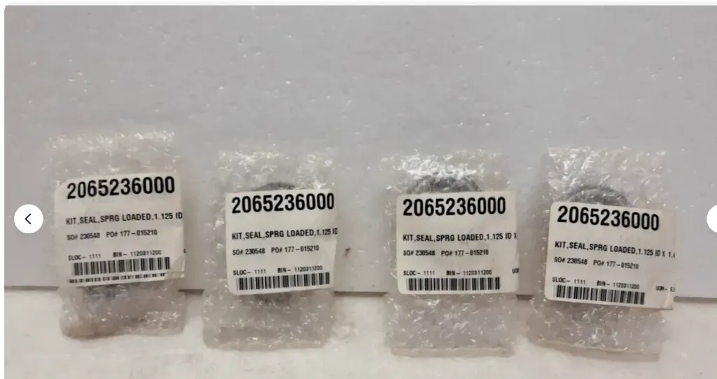 Expro Americas 2065236000 Kit Seal SPRG Loaded 1.125 ID X 1.625 OD Lot of 4 PCS