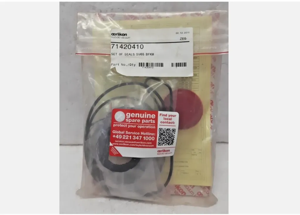 Aerlikon 71420410 Leybold Vacuum  Set Of Seals SV65 BFKM Expedite Shipping
