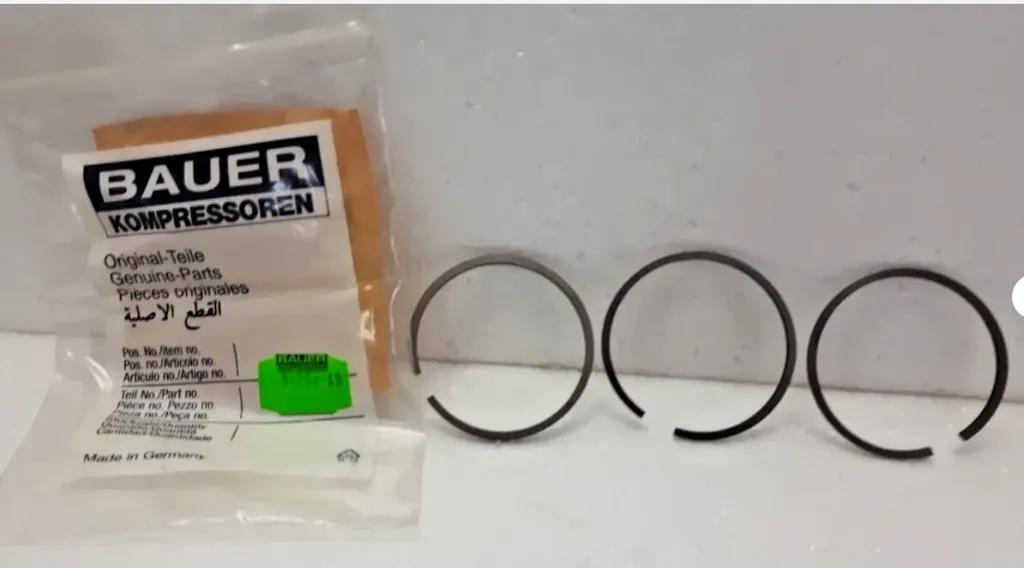 Bauer N4206-KD Piston Ring Set Original Genuine Expedite Shipping Worldwide