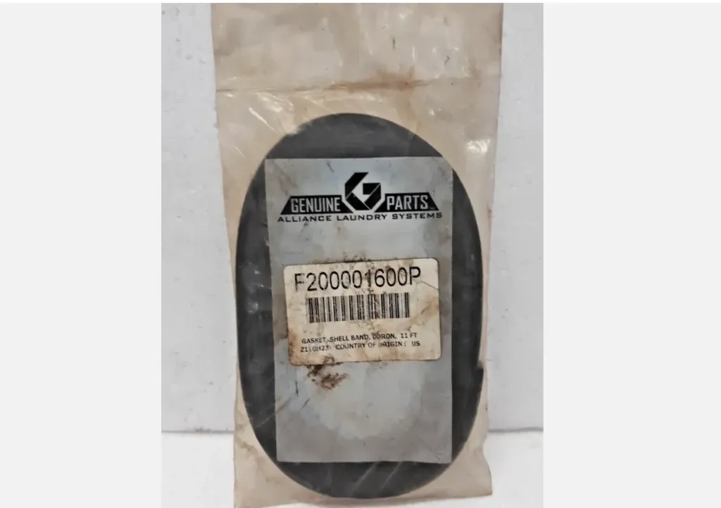 Alliance Laundry Systems  F200001600P Gasket Shell Band, Poron, 11 FT