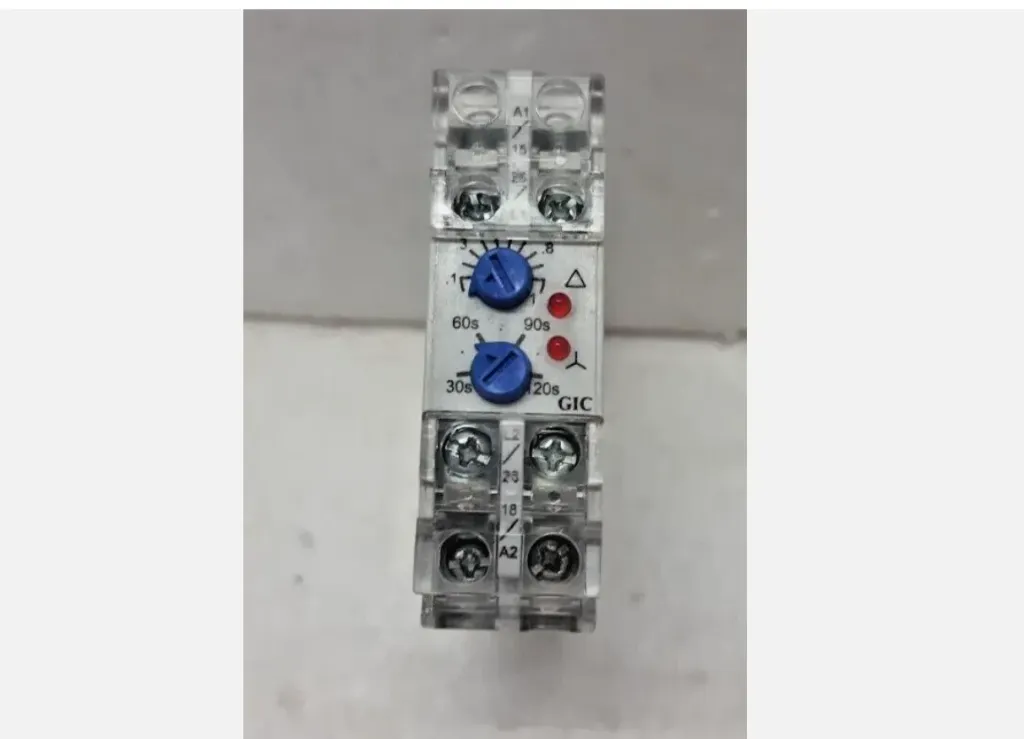 GIC Micon Electronic Timer 20SDT0 Electronic Timer Star Delta Expedite Shipping