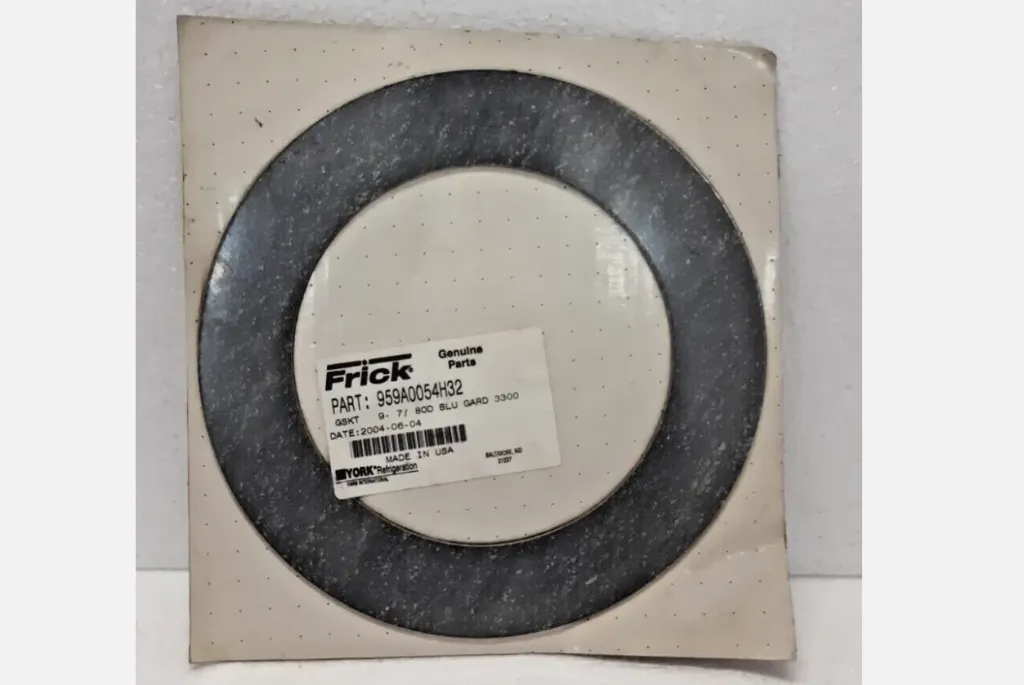 Frick 959A0054H32 Gasket 9-7 / 80 D BLU Gard 3300 Genuine Part Expedite Shipping