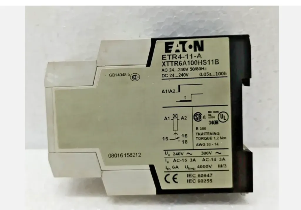 Eaton ETR4-11-A XTTR6A100HS11B AC 24 ....240V DC 24 ......240V