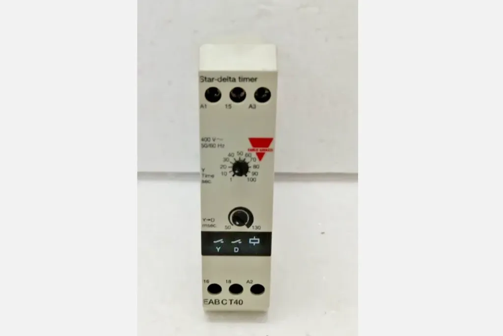 Carlo Gavazzi EABCT40 Star-delta Timer  400 V 50/60 Hz  EAB C T40