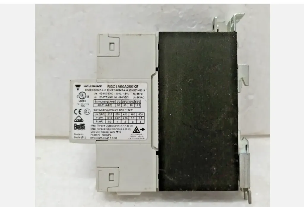 Carlo Gavazzi RGC1A60A25KKE RG Solid State Switch  Lot Of 6 Pc