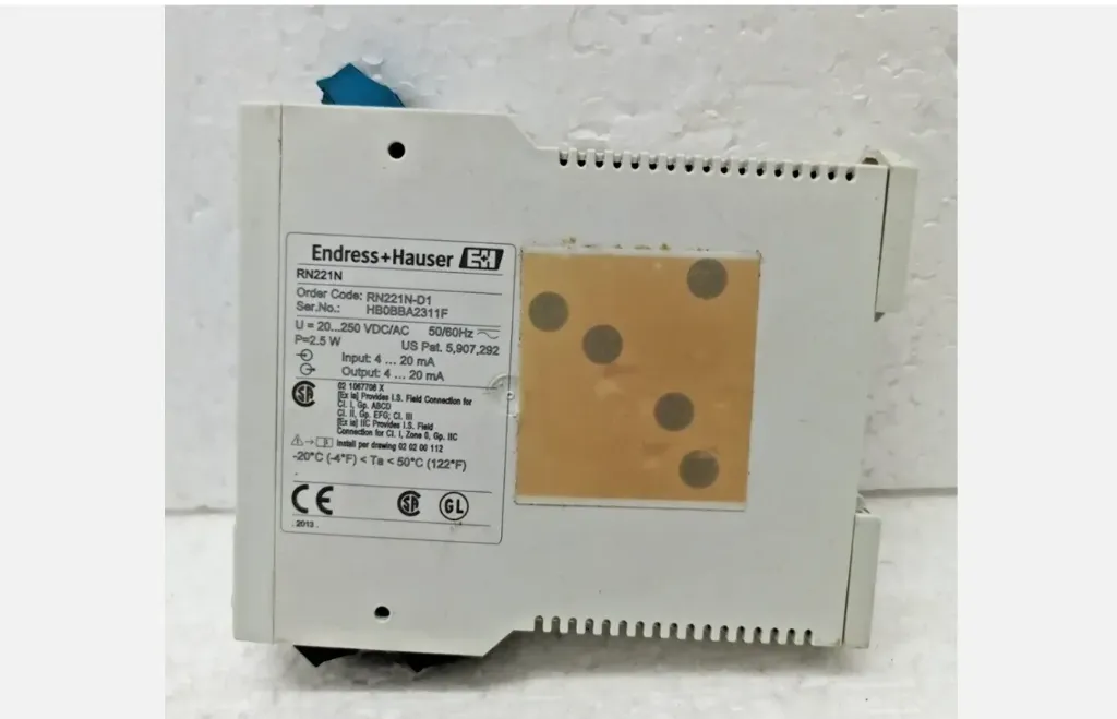 Endress+Hauser RN221N-D1 U = 20....250 VDC/AC Input 4....20 mA Used