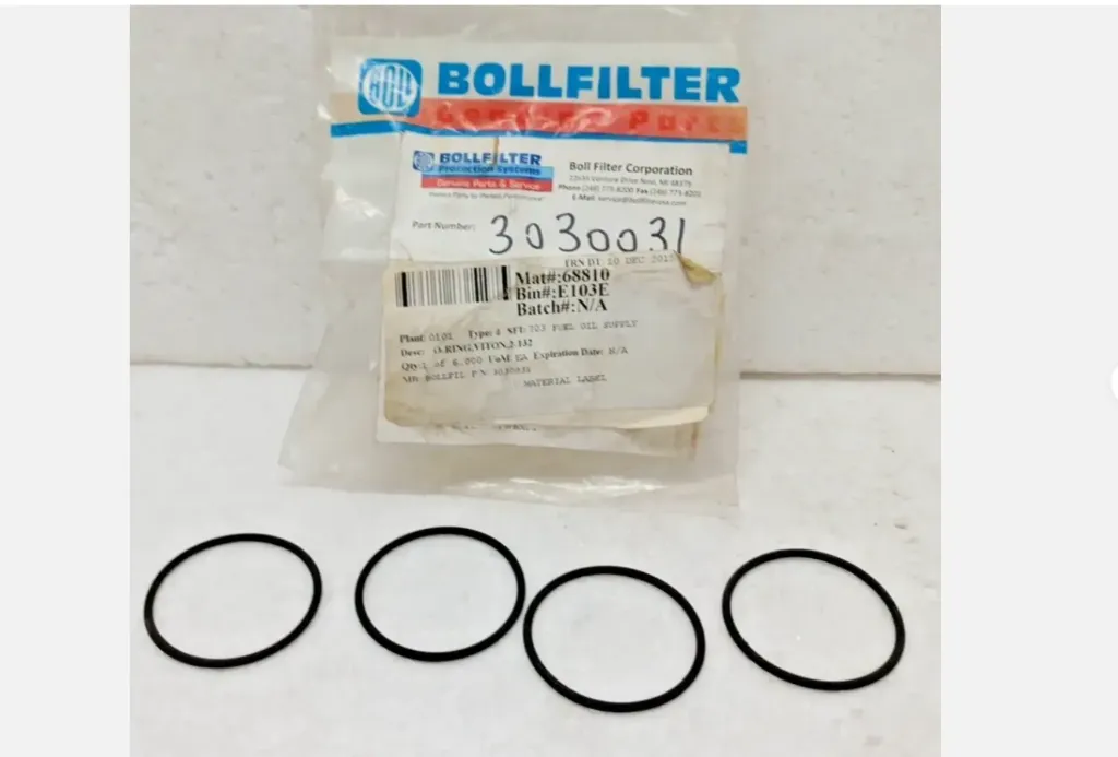 Bollfilter 3030031 O Ring Viton 2-132 4 Pcs  Free Expedite Shipping