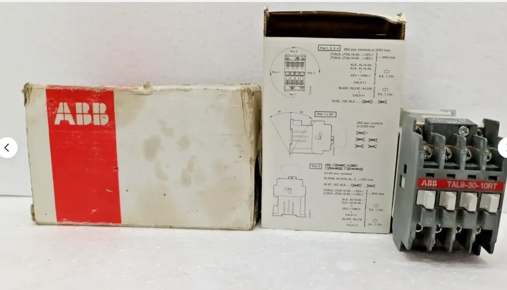 ABB TAL9-30-10RT 1SBL143060R6210 Contactor  77-143V DC  Free Shipping