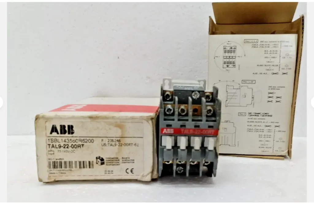 ABB TAL9-22-00RT 77-143 DC Contactor Block Free Shipping Worldwide