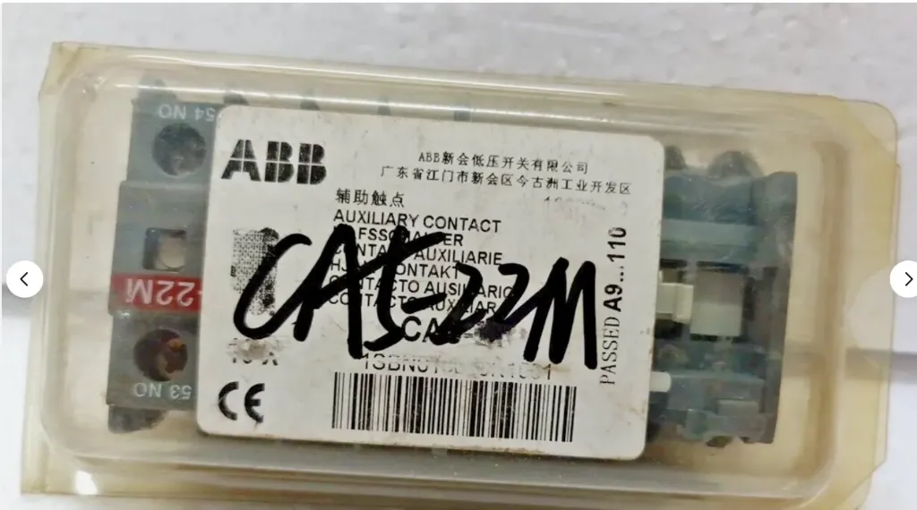 ABB CA5-22M Auxillary Contact Lot Of 2 Pc Free Expedite Shipping
