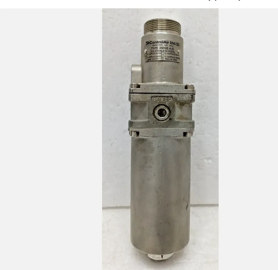 Control Air Type 350SS A.D. 0-150 PSIG 10 Bar Regulator Expedite Shipping