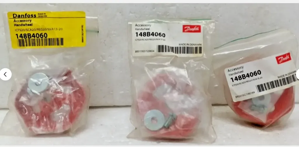Danfoss 148B4060 Lot Of 3 Pc Accessory Handwheel  ICF20/SCA20/REG20/SVA15-20