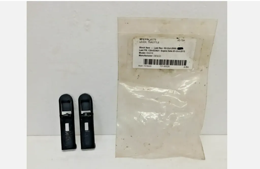 Desco 45779   RAS16 Lever Throttle  Lot of 2 Pcs Free Expedite Shipping