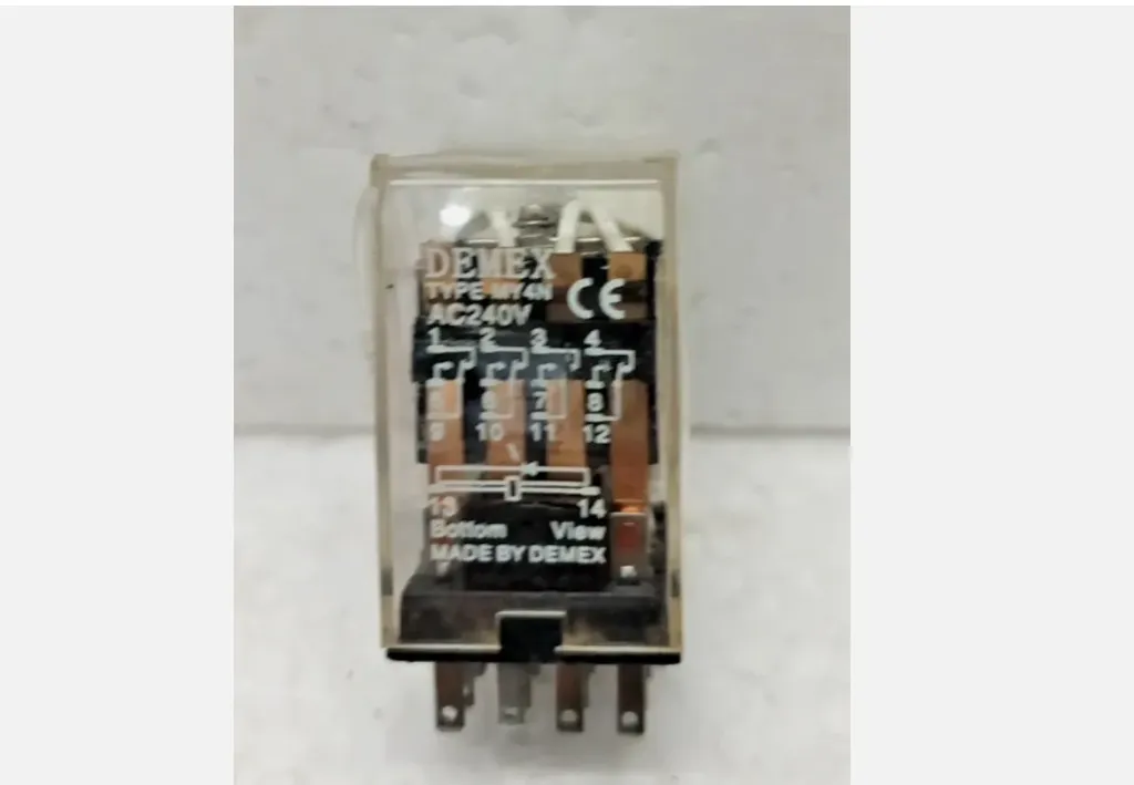 Demex MY4N Demex Type MY4N AC 240 V Relay Free Expedite Shipping
