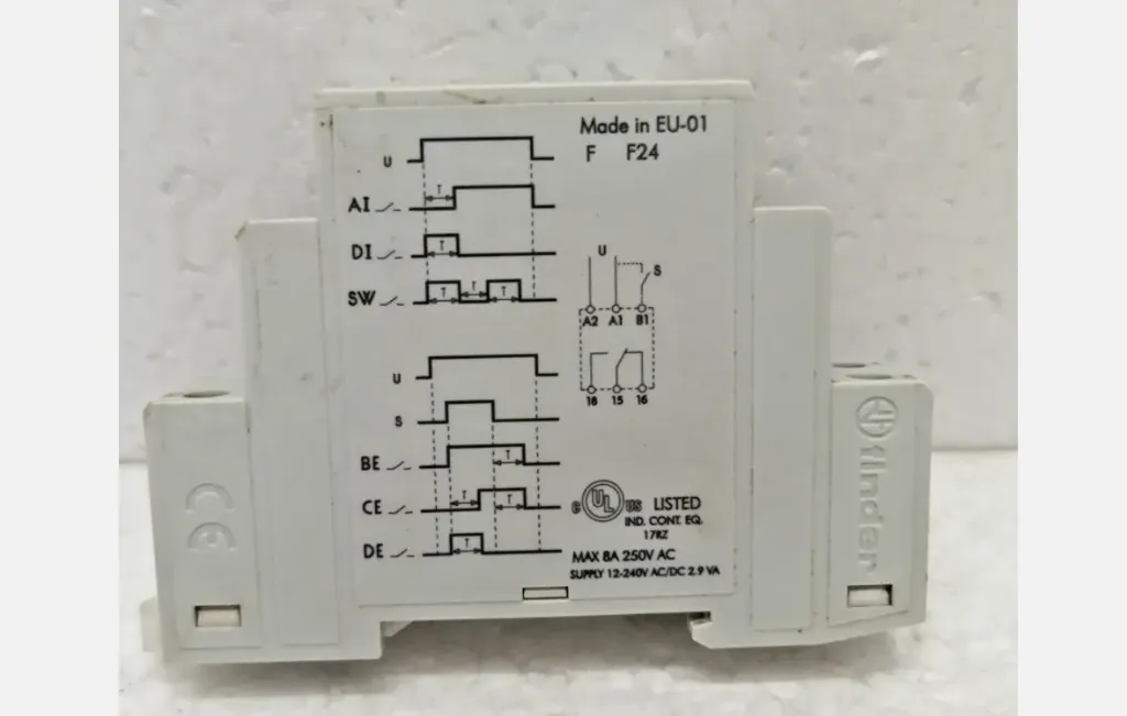 Finder 80.01.0.240.0000 250 V AC Supply 12-240V AC/DC  New Without Box