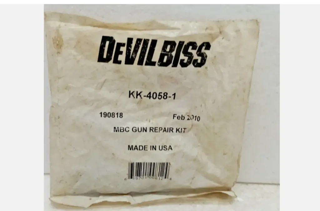 Devilbiss KK-4058-1 MBC Gun Repair Kit 190818 Devilbiss New Old stock