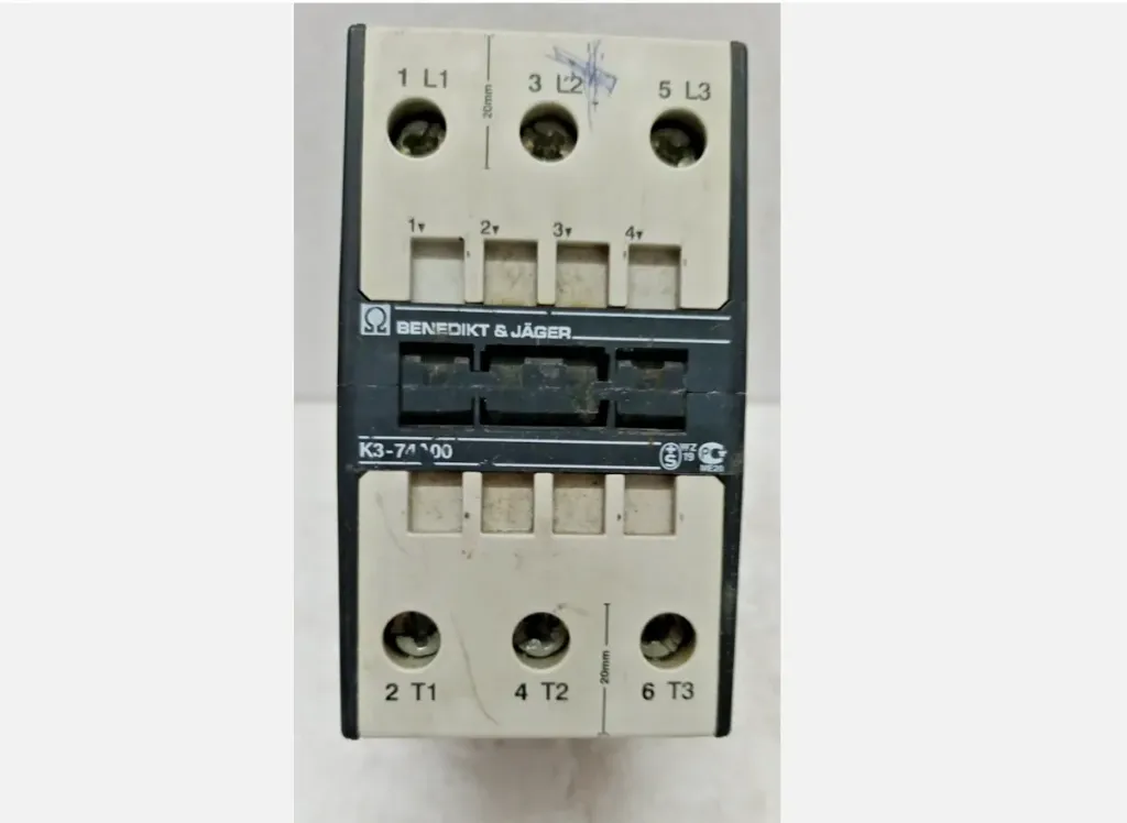 Benedikt & Jager K3-74A00 220-240 V  AC3 400V Not Working Block