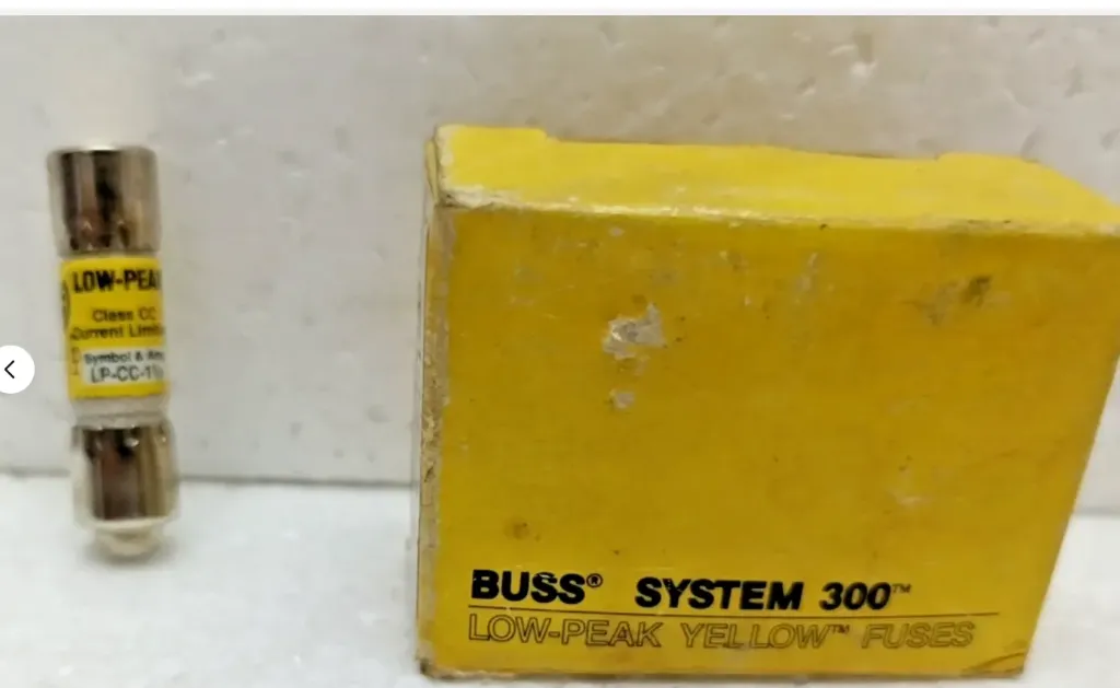 Bussmann LP-CC-1½ Low-Peak Fuse 1.5A 600V Class CC Time Delay Lot of 5 pcs