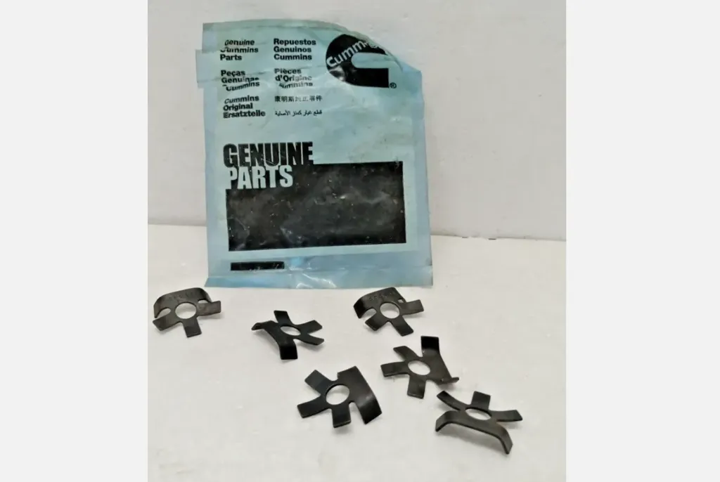Cummins Lock Plate Set of 6 – Part #114638 – OEM Engine Valve Retainer Clips