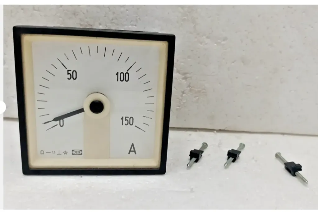 Deif Meter 0-150 A  Ampere Meter New Without Box Free Expedite Shipping