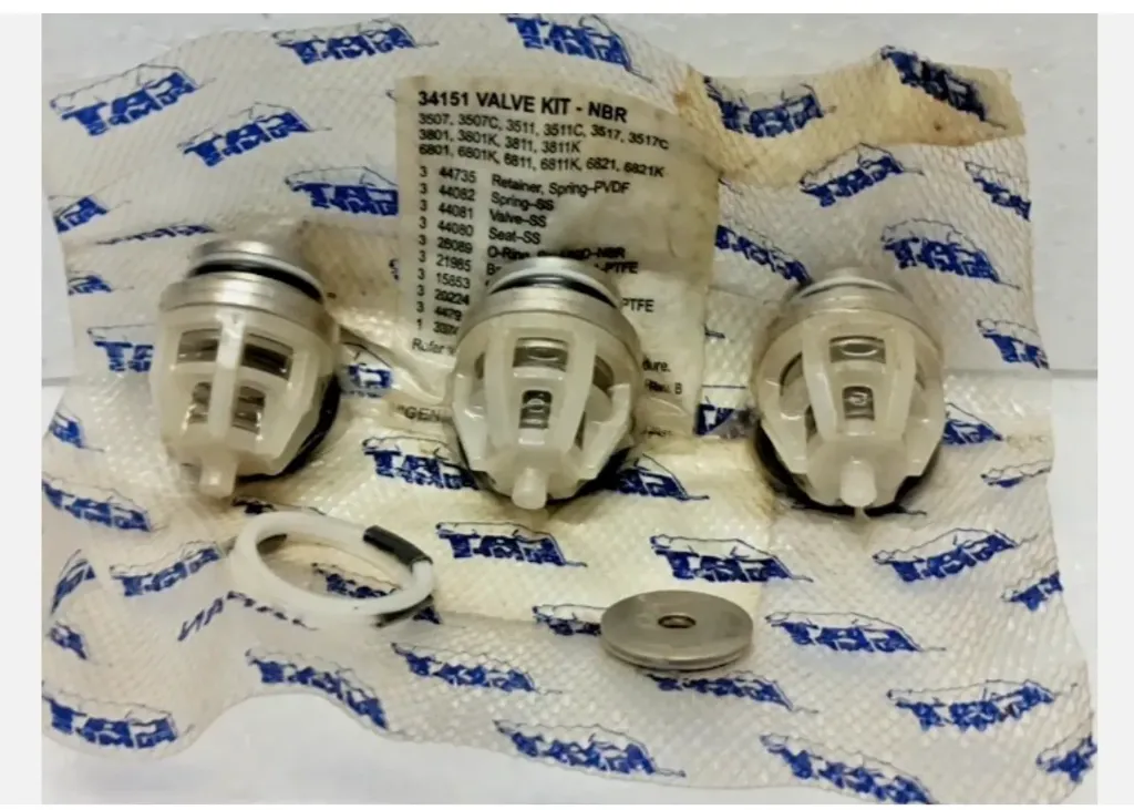 Cat Pump 34151 Valve Kit - NBR Free Expedite Shipping Worldwide
