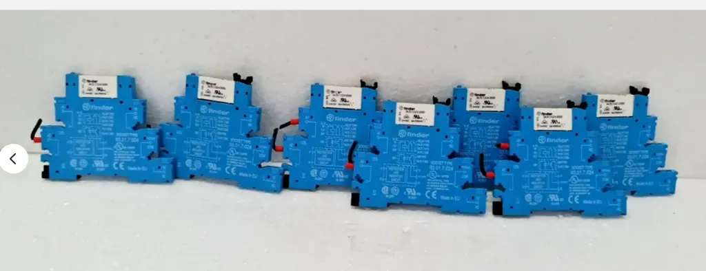Finder 93.01.7.024 With 34.51.7.024.0000 Relay Lot of 7 Pcs Expedite Shipping
