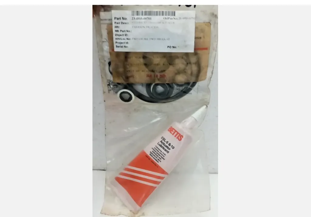 Emerson Bettis 131823 Service Kit CBA420 SR80 Actuator Emerson Bettis 131823
