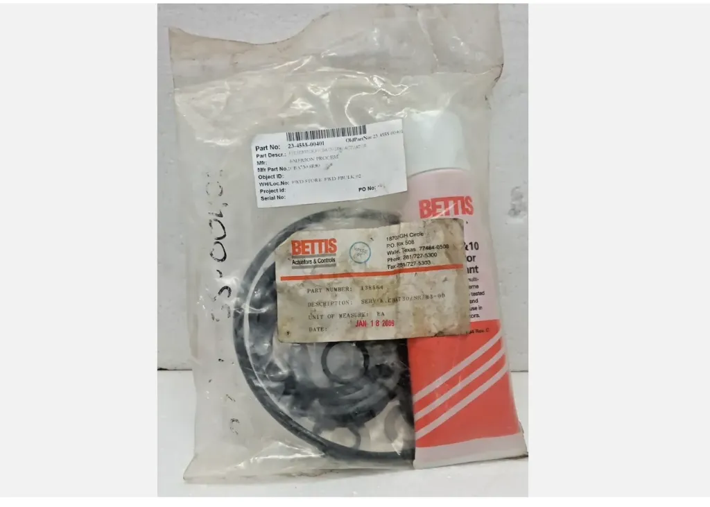 Emerson Bettis 138564 Serv Kit CBA730/SR/M3-00 Actuator Repair Kit