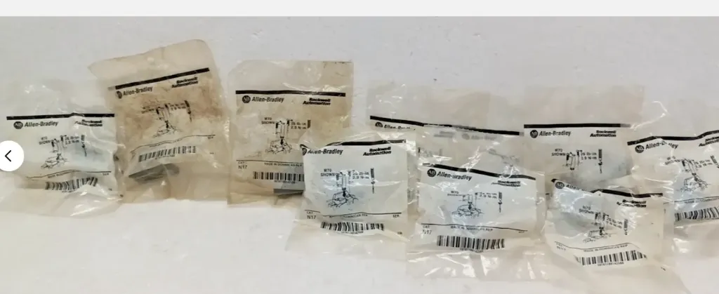 Allen Bradley N17 Thermal Relay  Lot of 10 Pcs | New Sealed Factory Bags