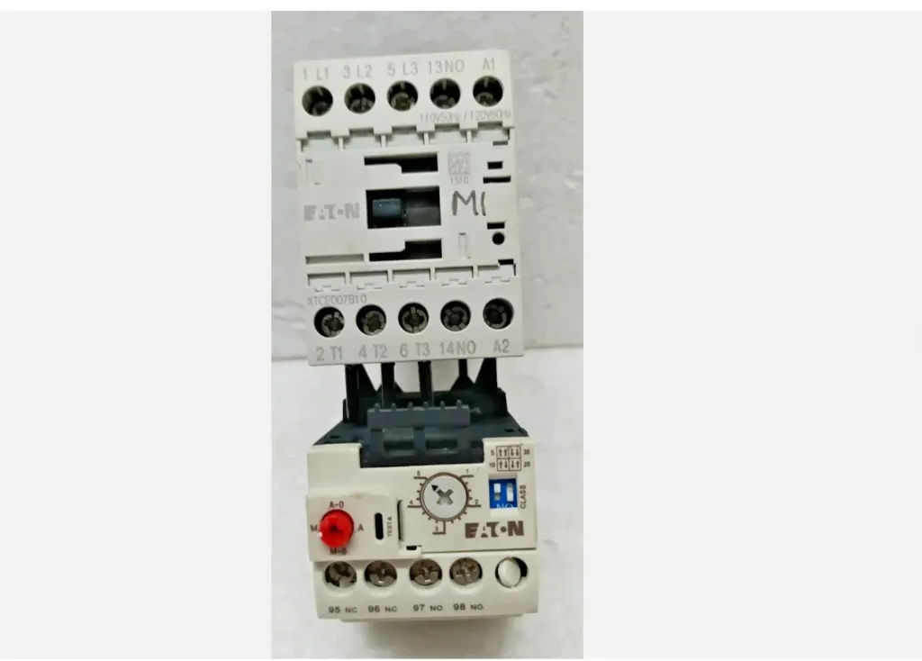 Eaton XTCE007B10 Contactor with C396A2A005SELXB Overload Relay New without box