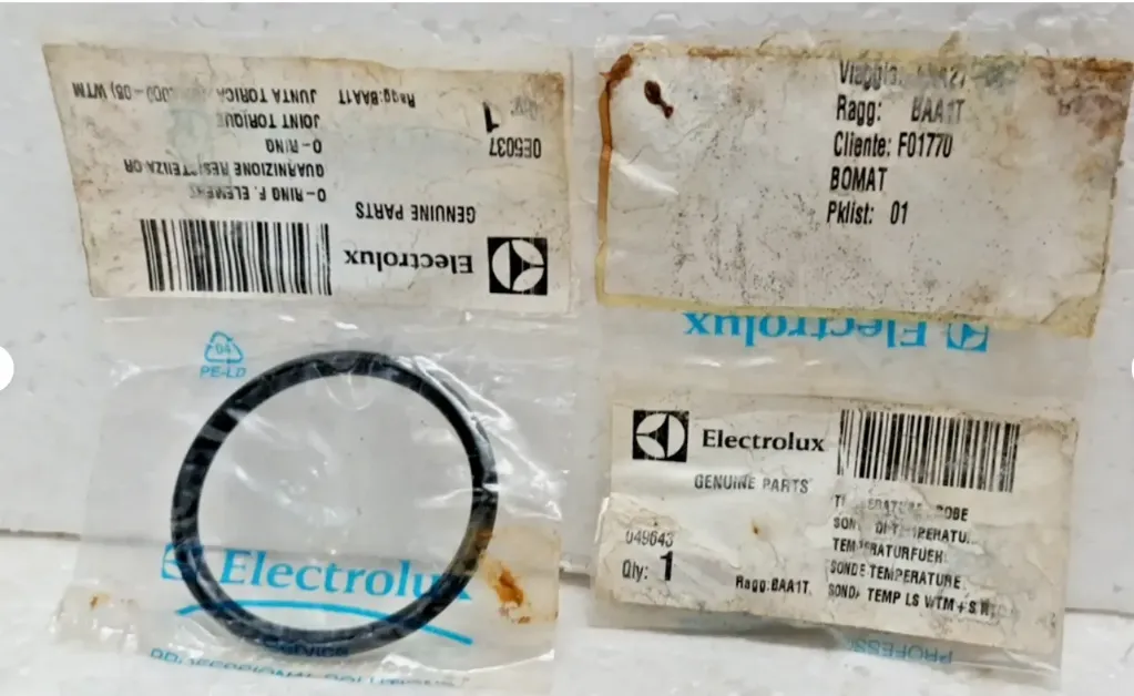 Electrolux 0E5037 O Ring and  049643 Temperature Probe Genuine