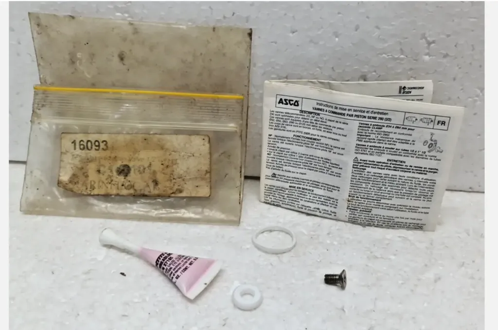 Asco Series C140101 16093 Teflon Gasket Mini Valve 1/2 "Asco Series C140101