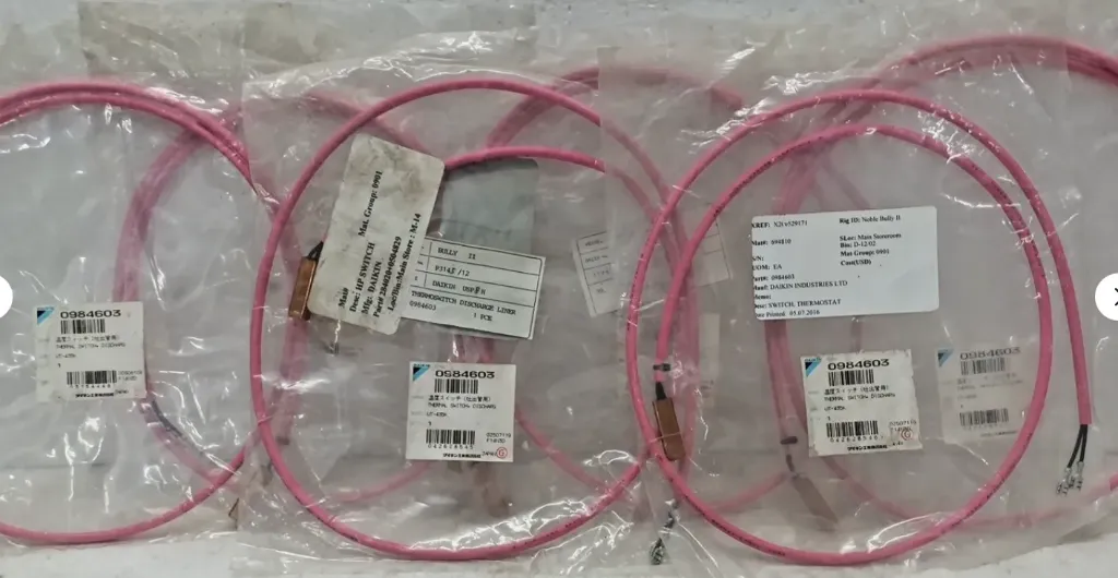 Daikin 0984603 Thermoswitch  Discharge Thermostat Switch Lot of 6 Pcs